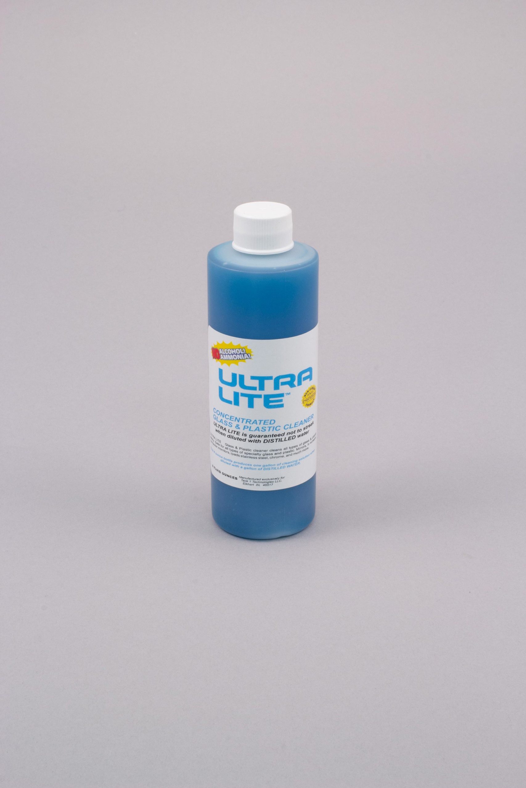 Ultra lite glass & acrylic cleaner, 8 oz concentrate