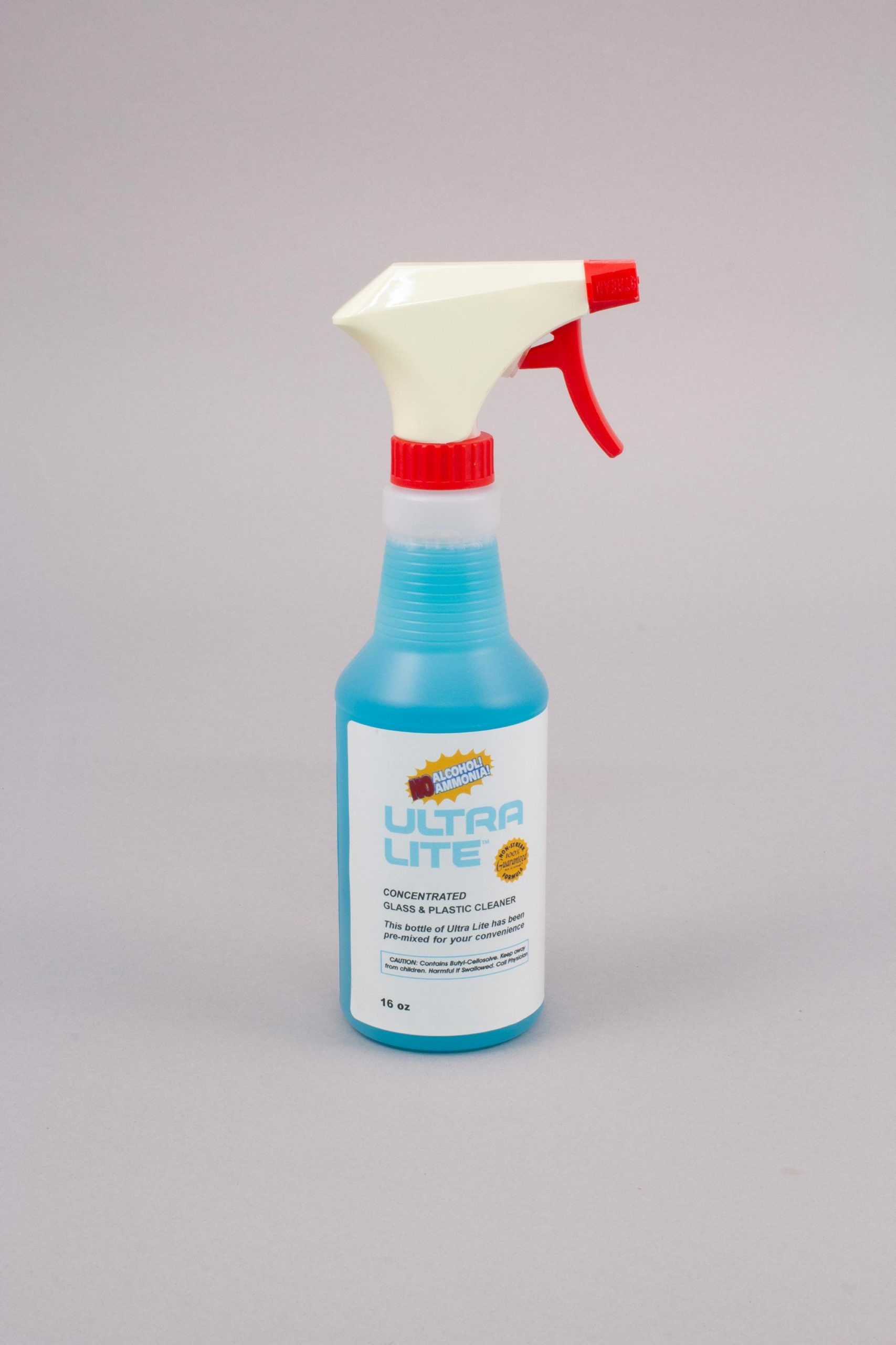 Paradise Framing » Ultra lite glass & acrylic cleaner, 16oz pre-mixed